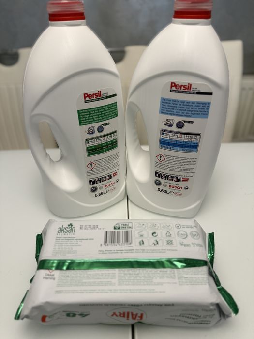 Persil 2 buc+Fairy șervețele cleaning