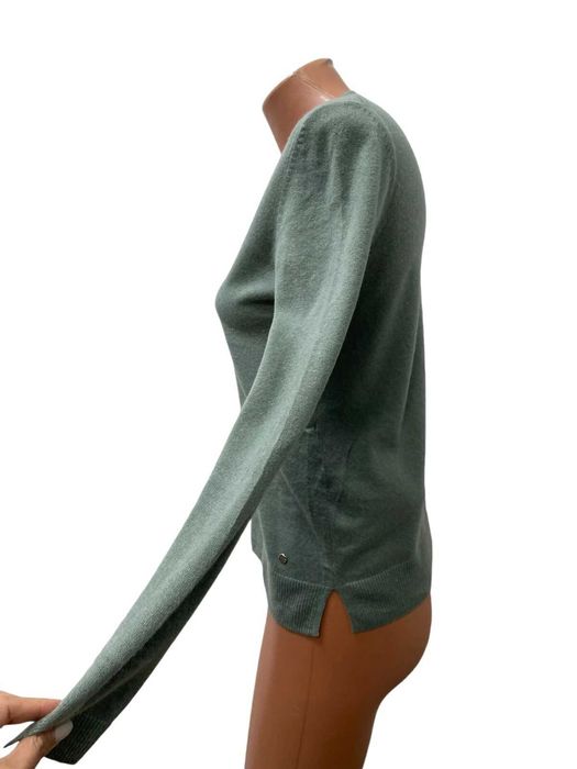 MASSIMO DUTTI размер S дамски кашмирен пуловер 100% КАШМИР зелен