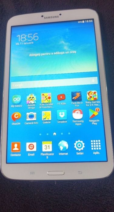 Tableta samsung tab 3  stare foarte bună
