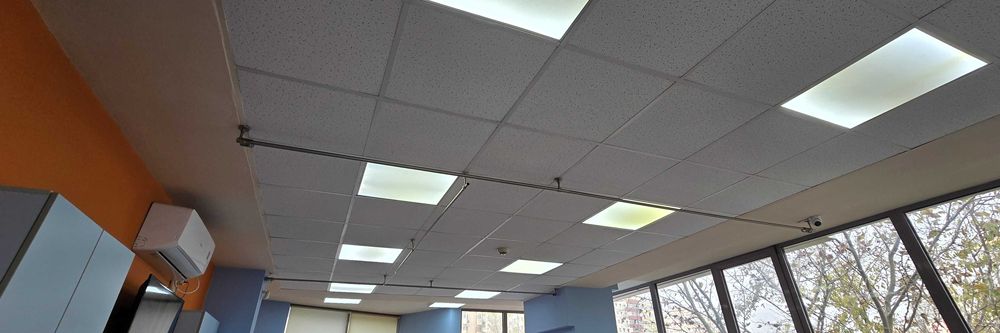 Sistem profesional perdea tavan – ideal pentru clinici și cabinete