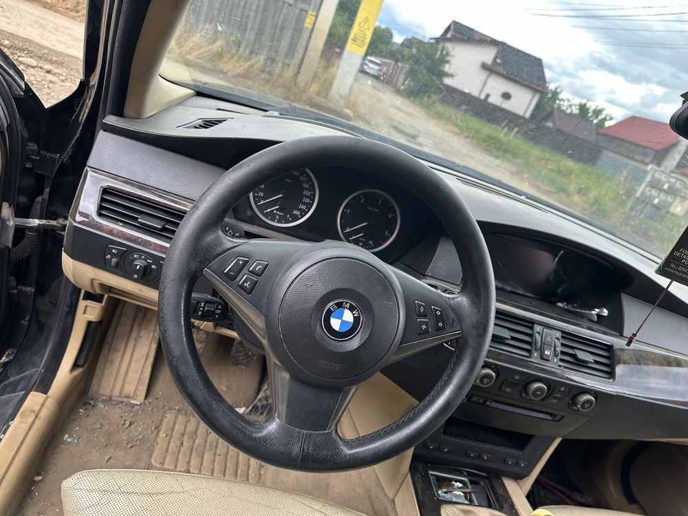 Volan sport BMW E60 E61 cheie diamant Seria 5 520d 525d 530d 535d