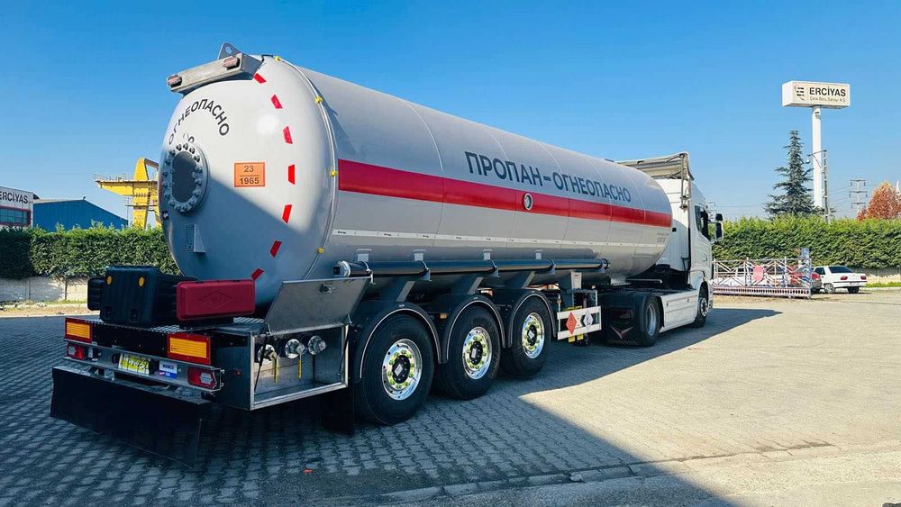 Газовоз Ness Trailer 3-Оси 45м3 под заказ! 2025 г. Турция!