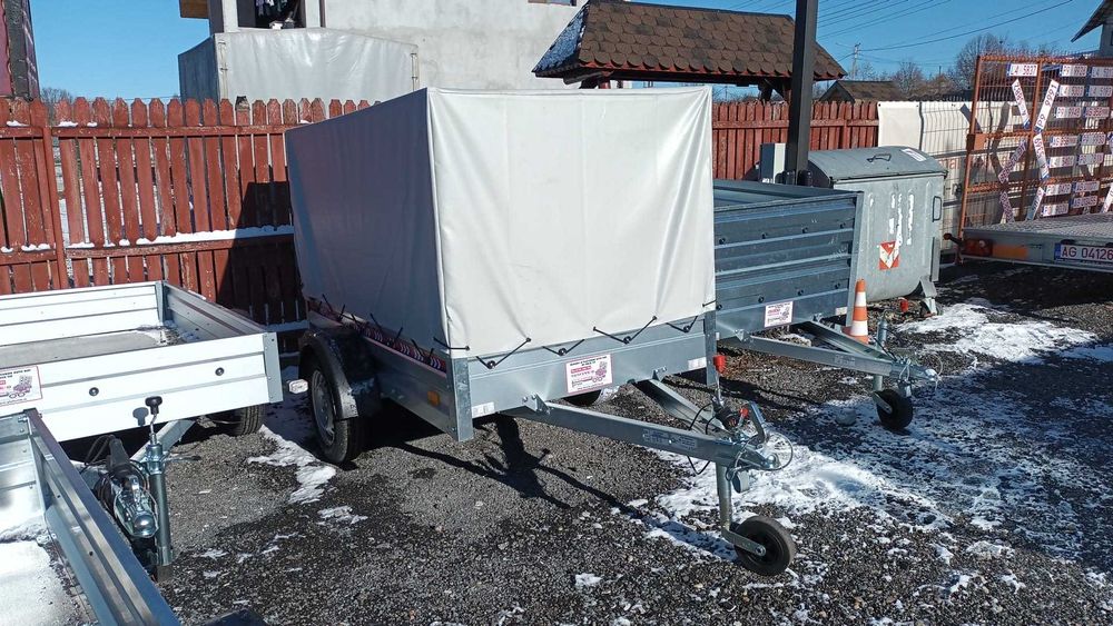 Remorci noi 750-3500 kg,platforme auto,moto,atv,peridoc,utilaj,frigo