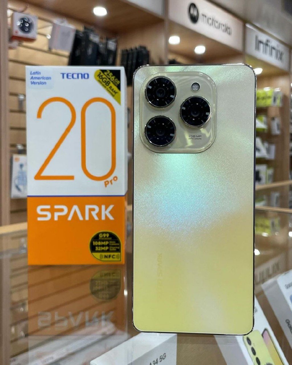 Tecno Spark 20 Pro 18/256