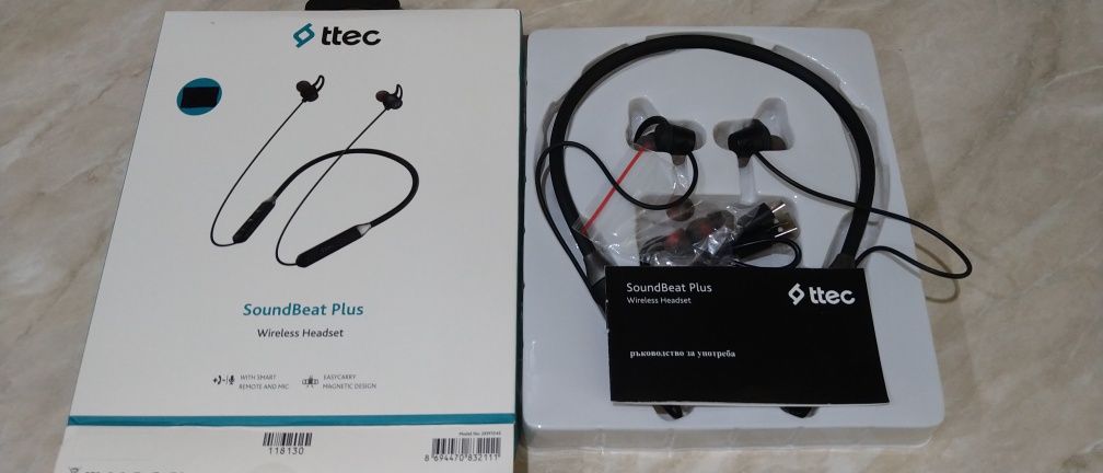 Слушалки TTEC soundbeat plus