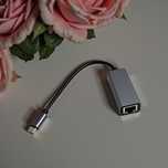 Adaptor Ethernet USB-C 1000Mbps, USB 3.0 RJ45, Compatibil MacBook/PC