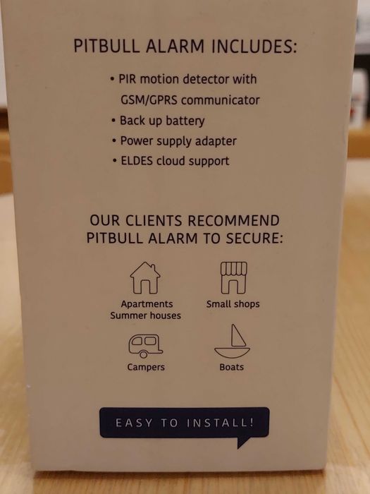 Sistem alarma securitate Pitbull Alarm Pro Grade 2 - Nou