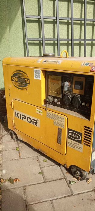Generator diesel - KIPOR KDE6700TA