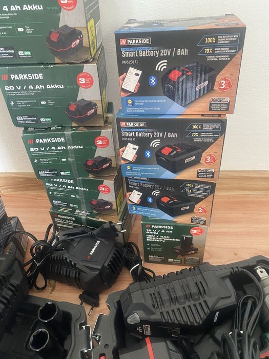 Incarcator rapid Parkside 4,5Ah/baterie acumulator Parkside 4ah/8ah