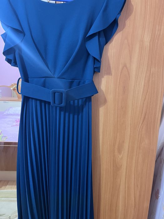 Дамска рокля турско синьо