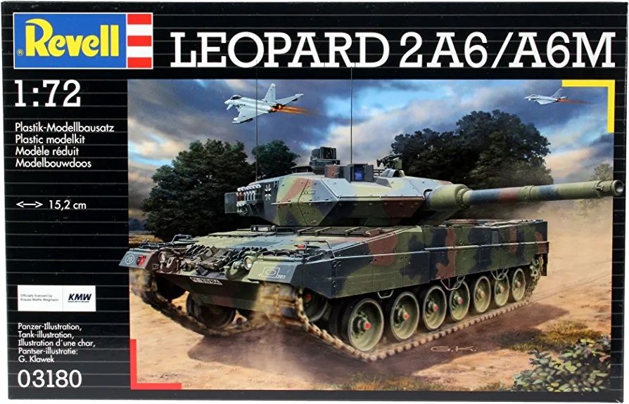 Revell of Germany Leopard 2 A6M Plastic Model Kit