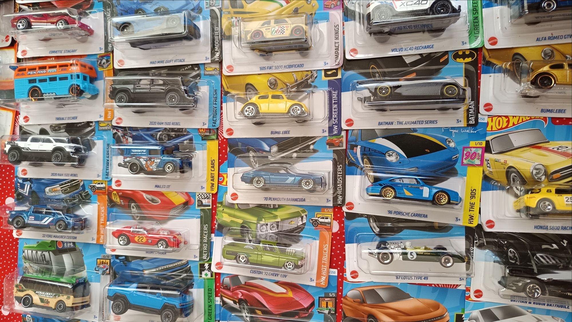 Метални колички Hot wheels