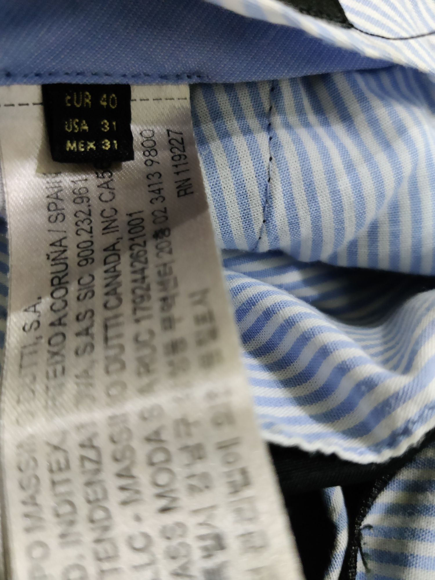 Costum Massimo Dutti gri, lana, marimea 48 sacou, marimea 40 pantaloni
