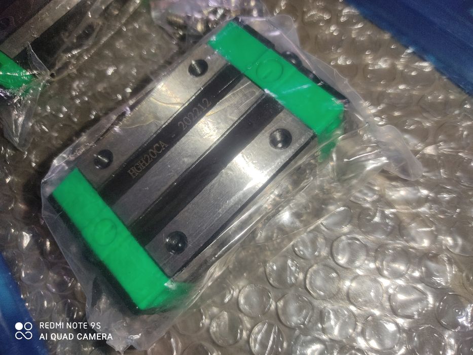 Kit chit CNC de 1m  HGR20, patina HGH20 , șurub cu bile Sfu1605 , supo