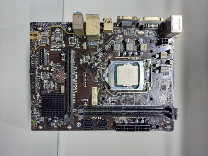 Материнская плата H110 Gigabyte, ColorFull, есть KASPI RED, РАССРОЧКА