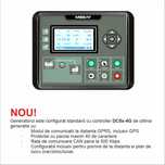 Generator curent SENCI SCDE 250i-YCS-ATS 400V 250kVA  insonorizat AVR