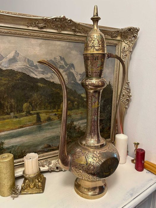 DN218 Ceainic de alama foarte mare 3,5 kg, masiv 65inaltime x35cm