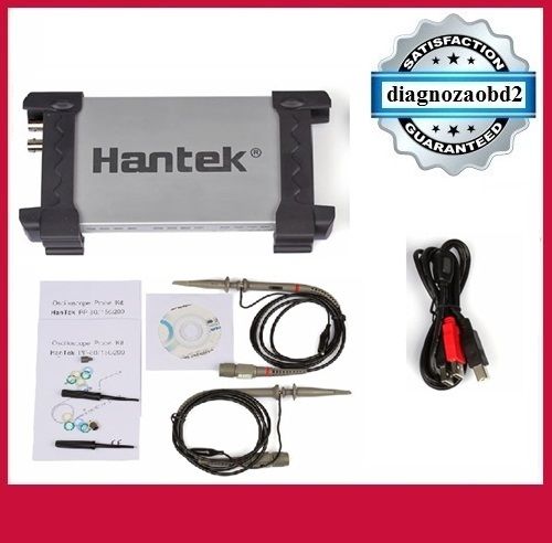 Osciloscop tester auto Hantek 6022BE 2 canale 20MHz 48MSa