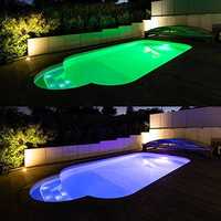 Par 56 led pool light iluminare piscina rgb 20 w proiector lumina