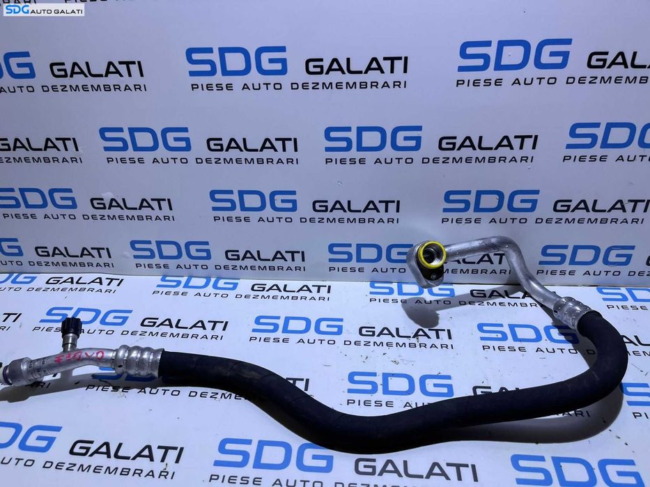 Furtun Conducta Teava Compresor Radiator AC Aer Conditionat Clima BMW Seria 1 F20 F21 118 120 2.0 D 2011 - 2019 Cod 9212232 6453921223206