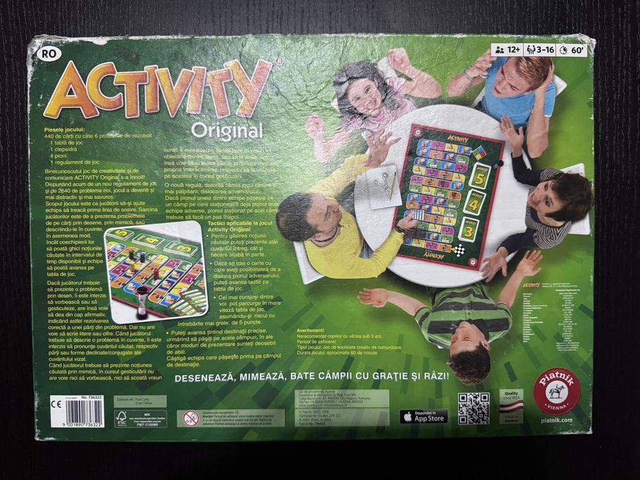 Joc de societate activity