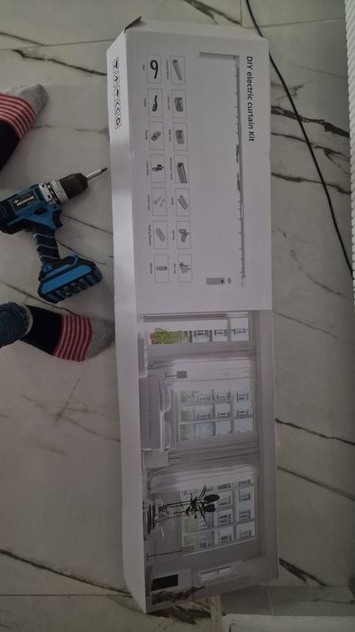 Vând 2 draperii smart