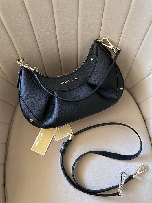 Michael Kors Enzo дамска чанта от естествена кожа