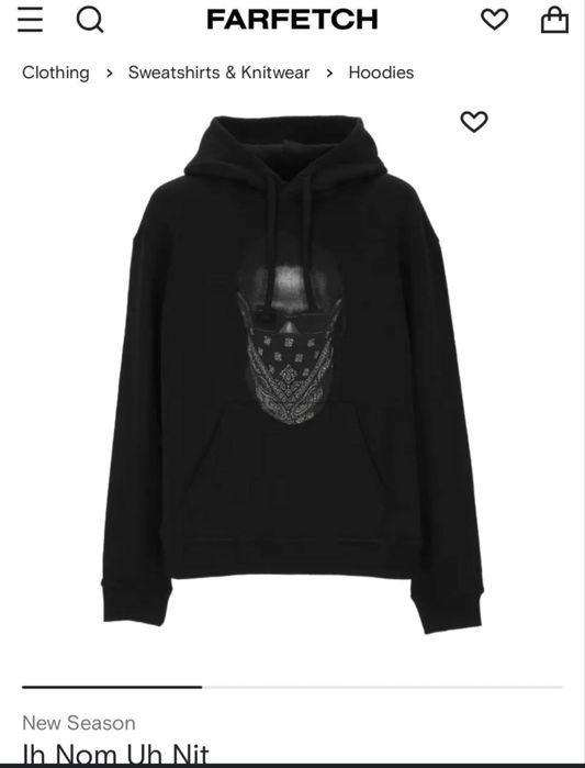 Hanorac Ih Nom Uh Nit Mask trapstar balenciaga off white