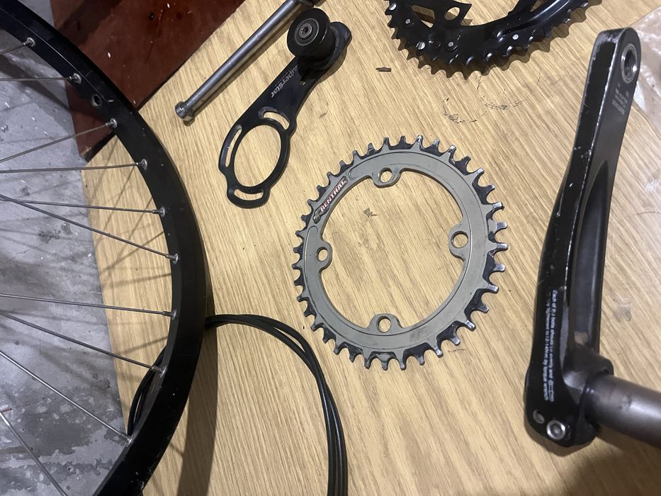 Dh части за колело вилка  капла,курбели,прочи,команда