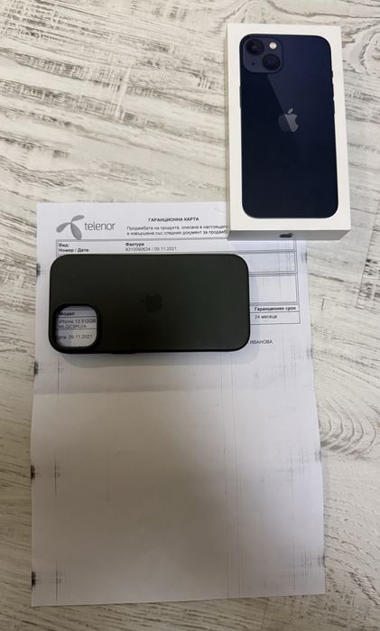 512GB Iphone 13 Black 512GB 5G Yettel