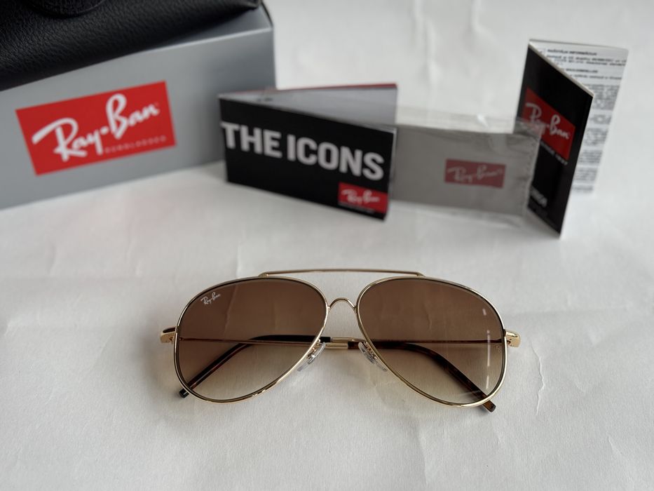 Ochelari de soare Ray Ban R0101S Aviator Reverse Noi