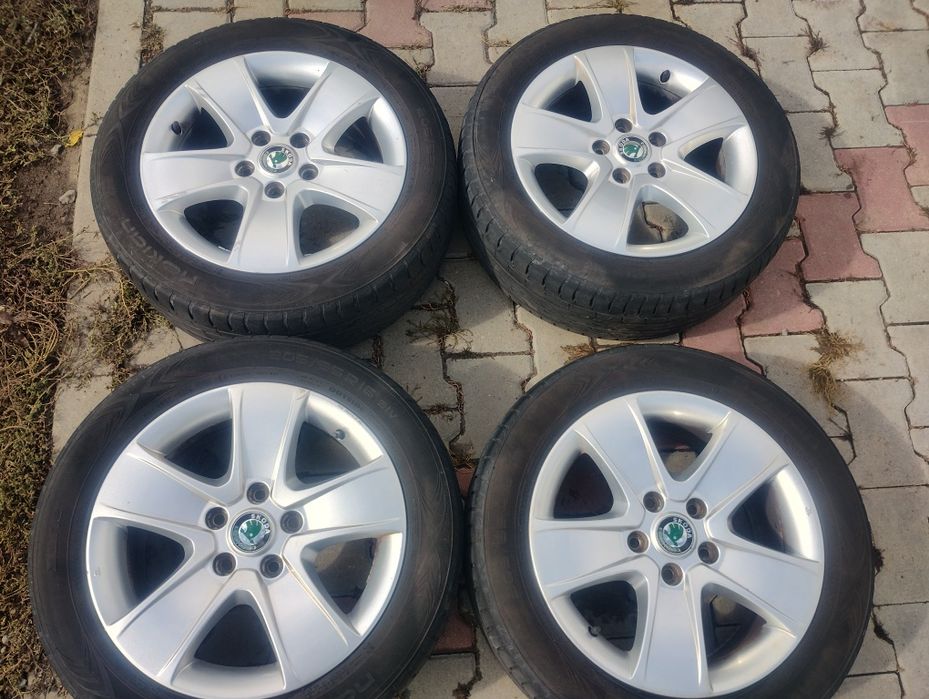 Jante aluminiu 5x112 R16 Skoda Octavia
