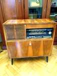 Ocazie!Radio cu lămpi Electronica Traviata S692A si pickup RFT Ziphona