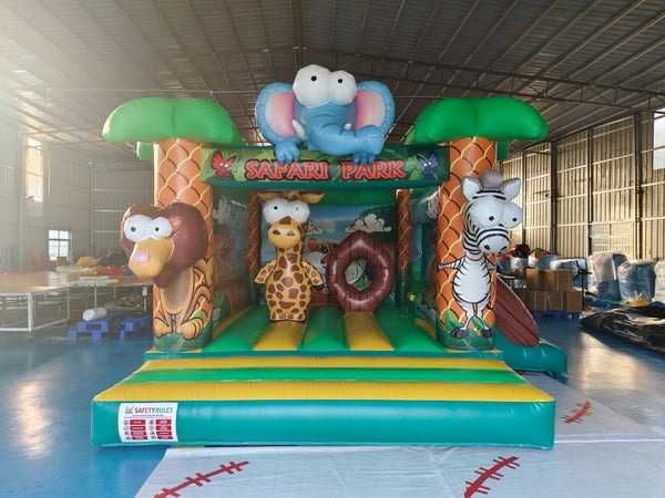 Надуваеми батути с пързалки за игра / Детски надуваеми пързалки