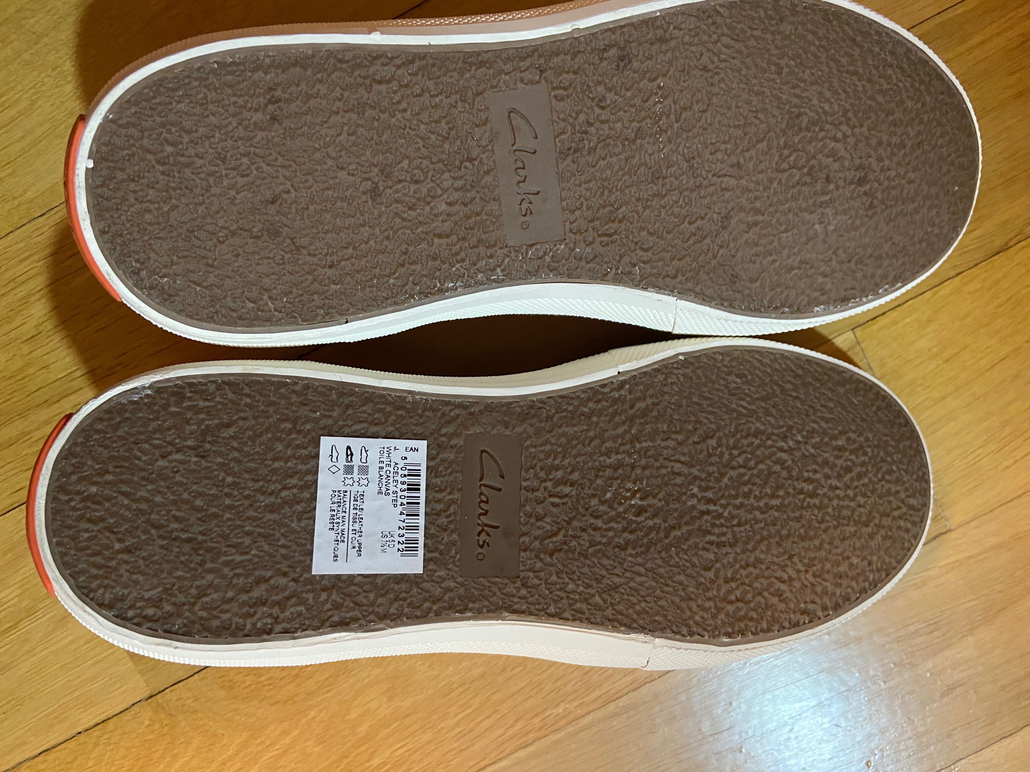 Tenisi slip on / Sneakers Clarks dama, marimea 38