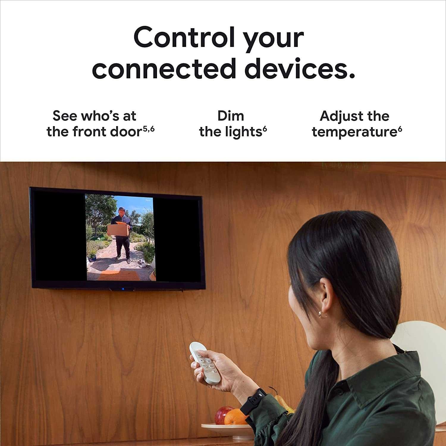 Chromecast с Google TV (HD) – Потоковое вещание на телевизоре