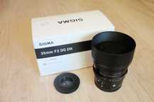 Vand Sigma 35mm f2 montura Sony