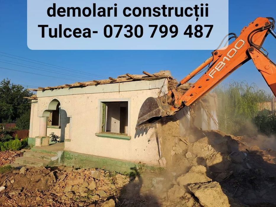 Demolări  - săpături  - Subtraversări  - TULCEA