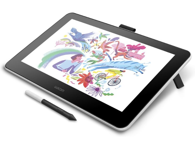 Tableta grafica Wacom One 13 cu ecran de 13”