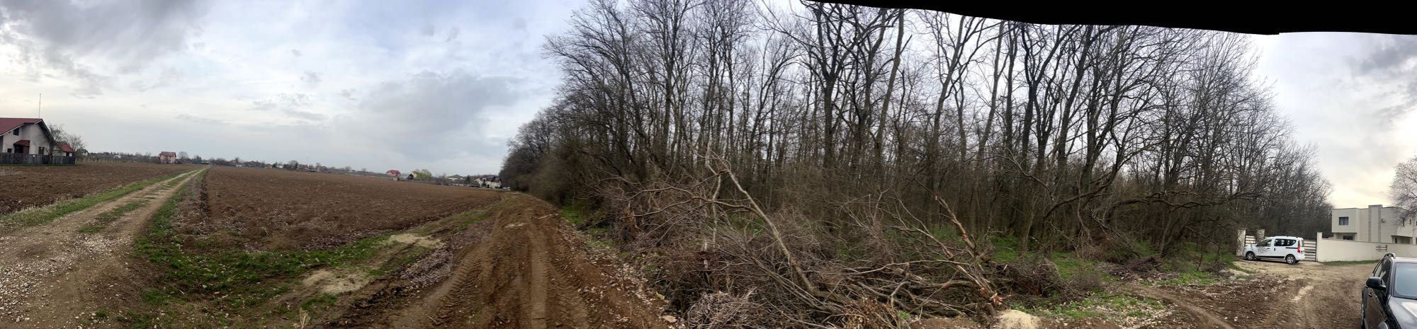 Teren Vladiceasca, langa padure 1110mp(61X18) zona Snagov.