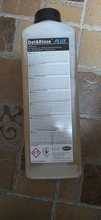 Vand detergent si agent de clatire Unox Det&Rinse Plus