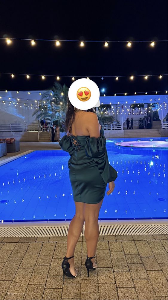 Rochie de seara verde