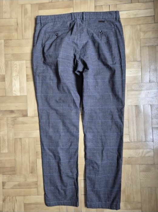 Pantaloni Bărbătești Alberto Lou-J Colour Check, Regular Fit - W36/L34
