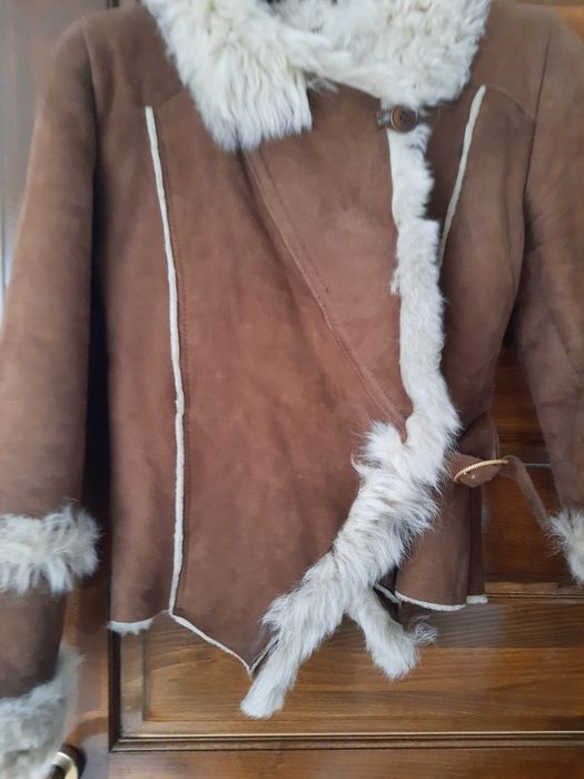 !!! Cojoc blana naturala  S, M