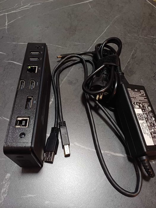 Docking Station Dell Model D3100 4K Display Link - Plug&Display