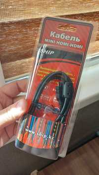 кабель mini hdmi-hdmi  новый в упаковке !