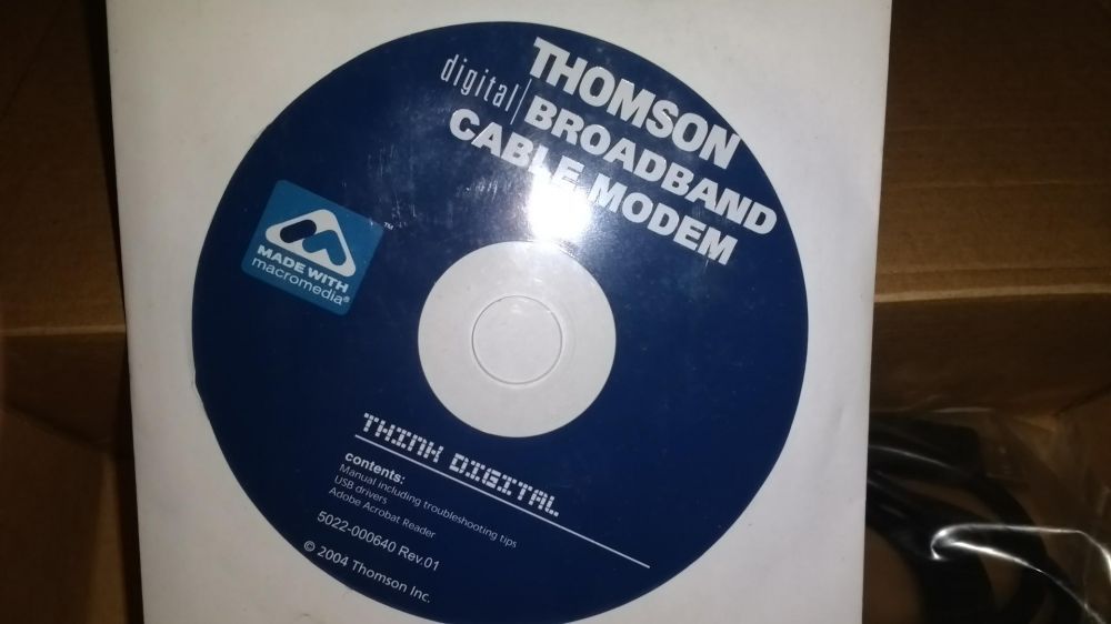 Modem Thomson broadband TCM420