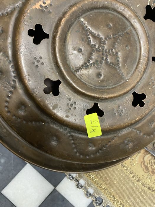 Френски каминен тиган от мед