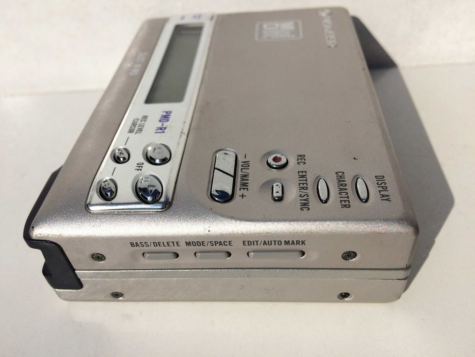 Minidisc Pioneer Recorder portabil walkman MD corp metal Japonia