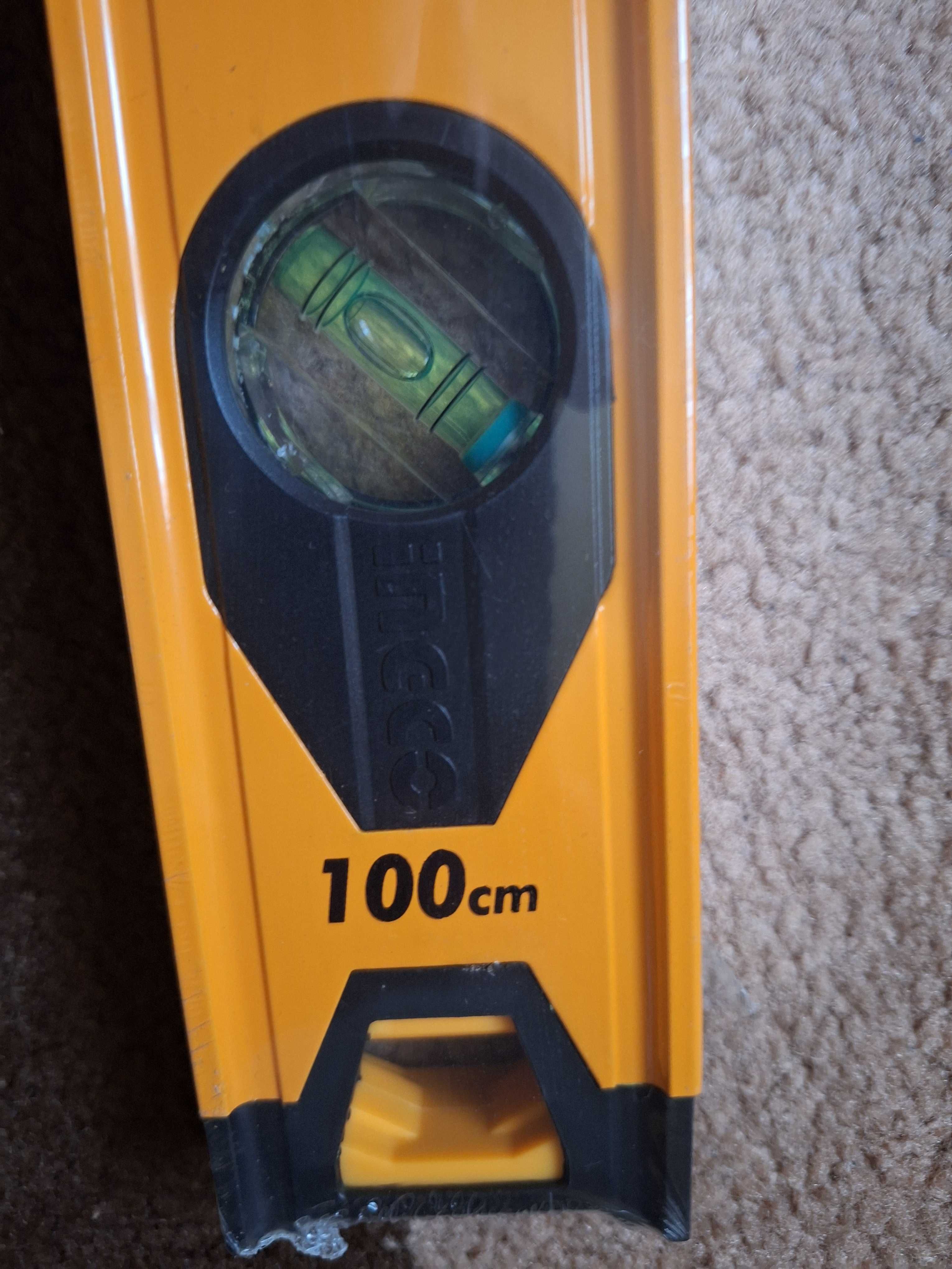 Vand nivela 3 indicatori, 100cm, INGCO, produs nou